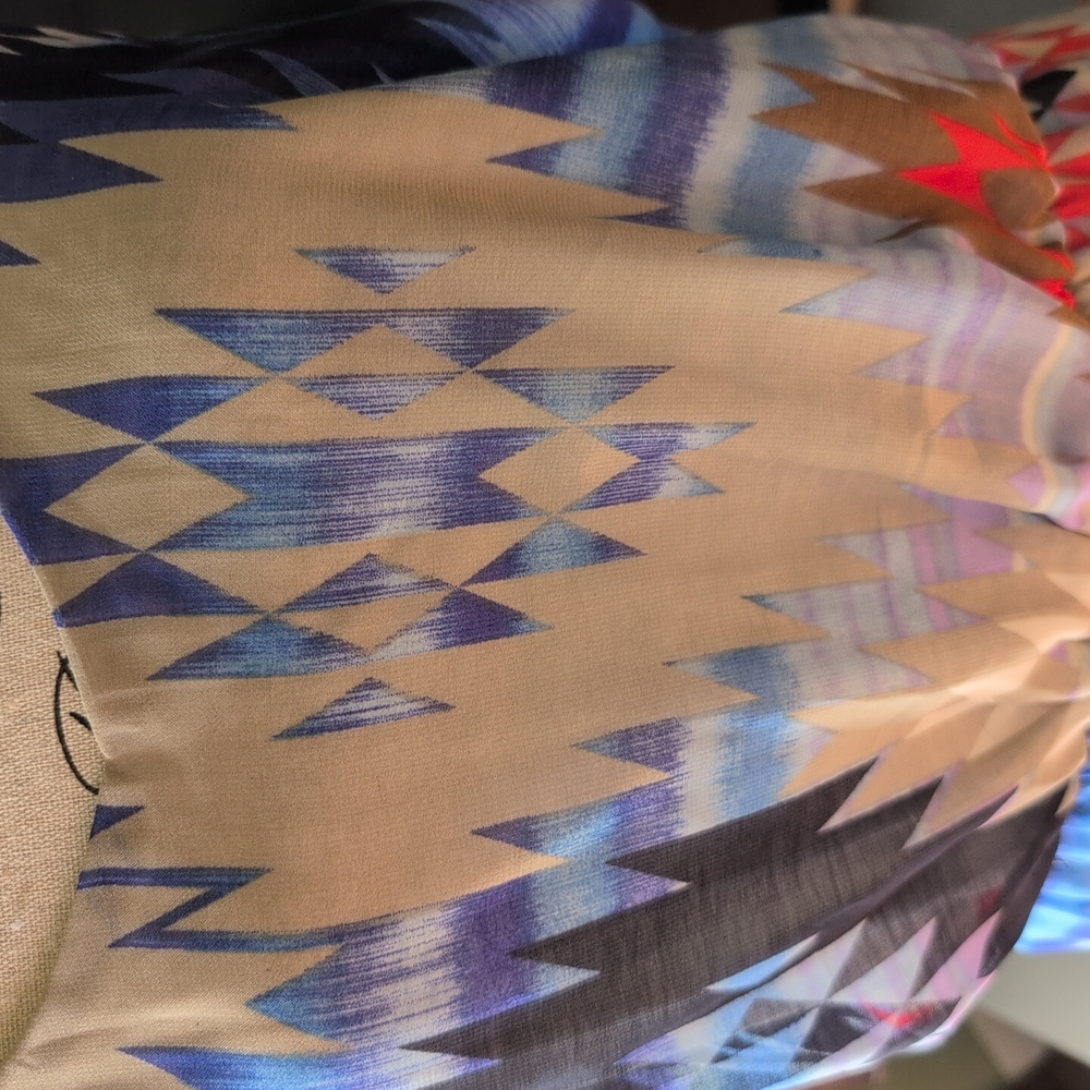 Colorful Geometric Pattern Jumpsuit - Picture 3 of 9